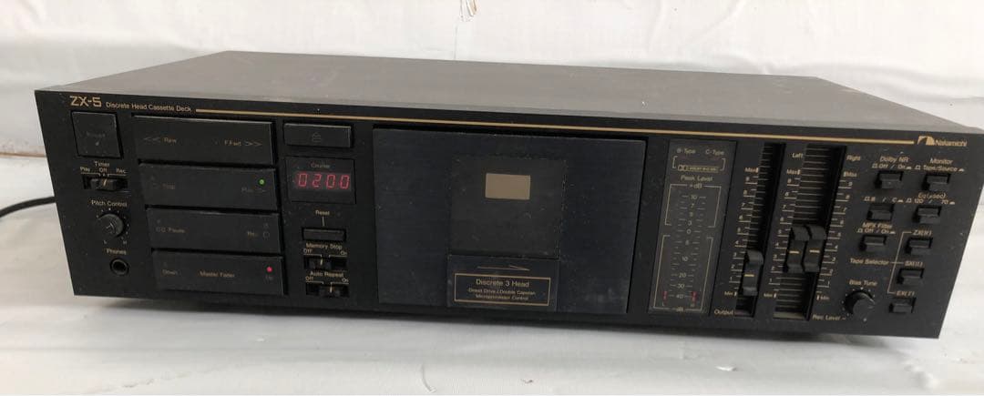 ナカミチ　Nakamichi　zx-5　カセットデッキ(I4)