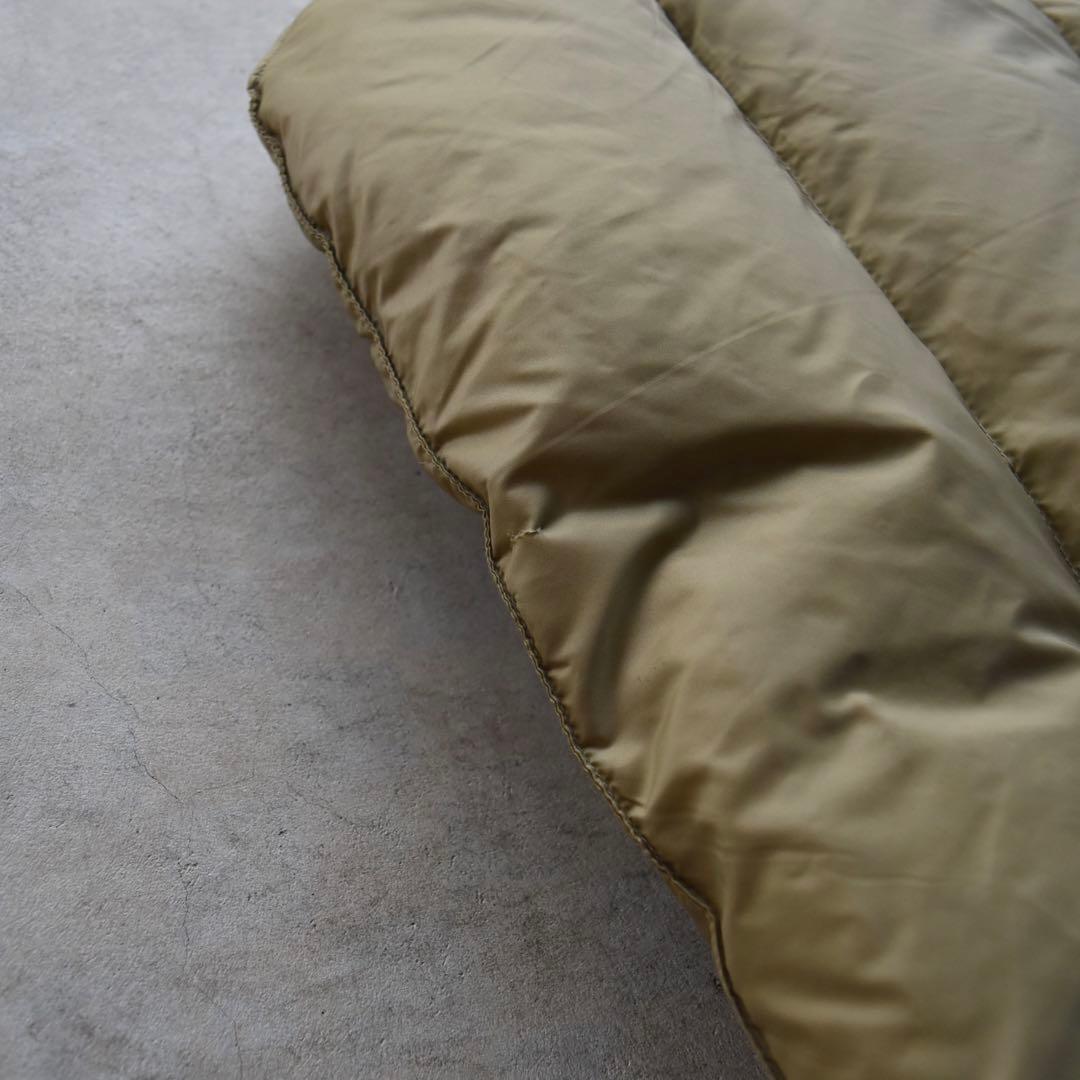 80s90s L.L.Beanエルエルビーン ダウンベスト USA ベージュ L