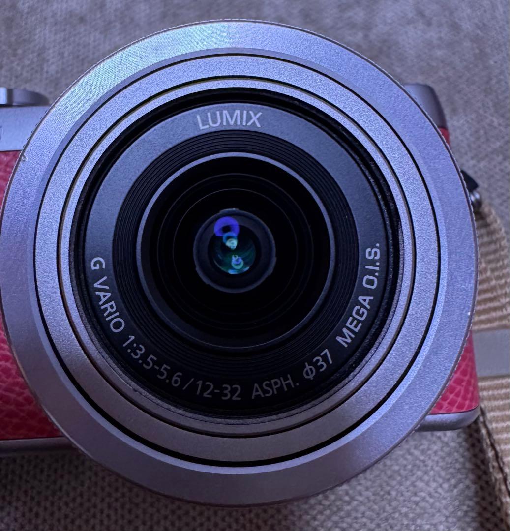 パナソニック LUMIX G DMC-GF7W ダブルズームレンズ　ピンク