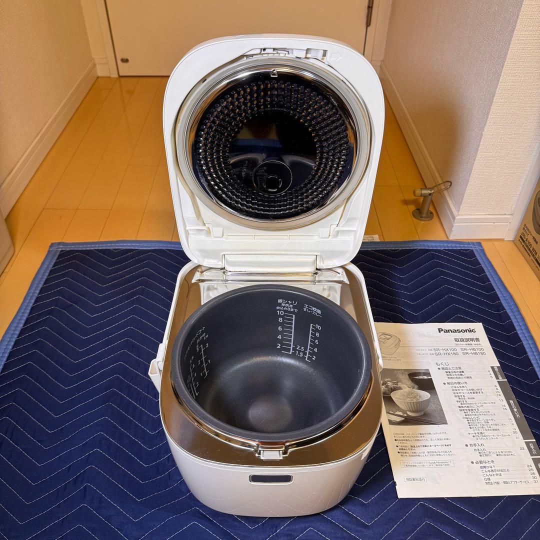 Panasonic SR-HX181 炊飯器 ホワイト　10号　一升