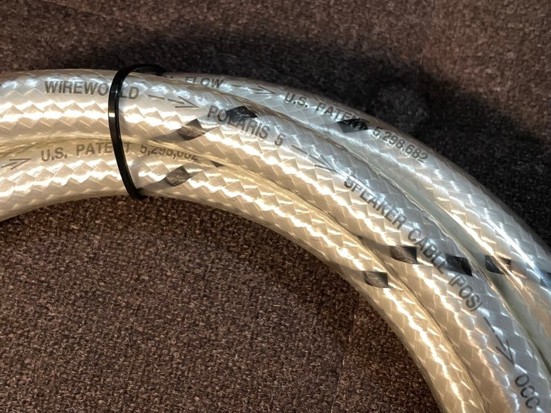 WIREWORLD ワイヤーワールド　スピーカーケーブル　POLARIS5