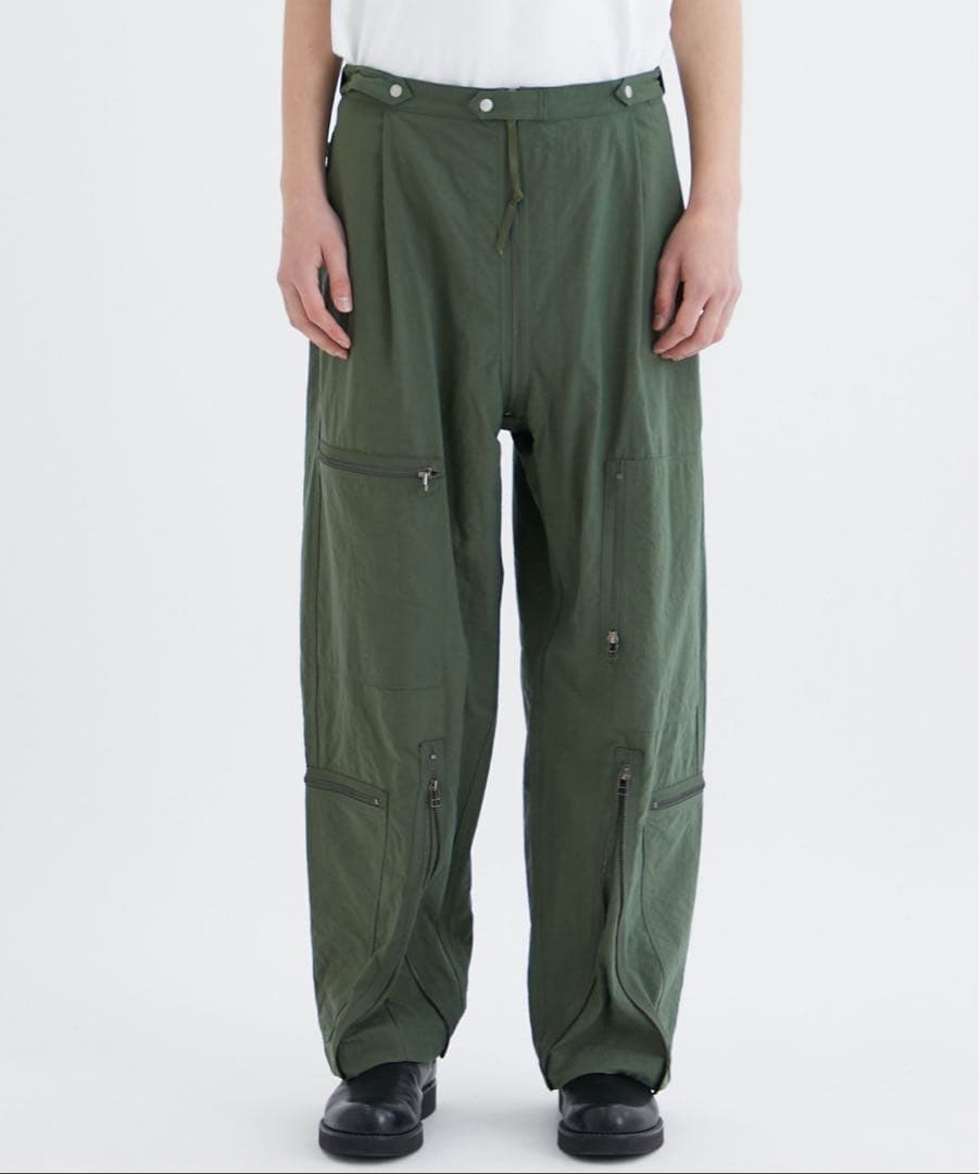 Product Twelve 23AW ナイロンタスラン パラシュートパンツ