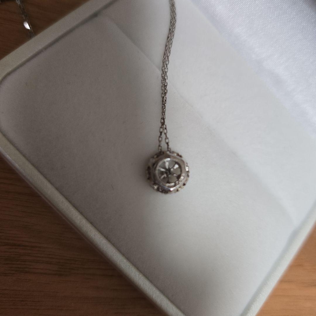 【新品未使用】Pt900 ダイヤモンドネックレス　ペンダント 0.28ct