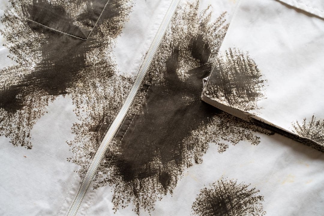 80s ドイツ軍　スノーカモパーカー