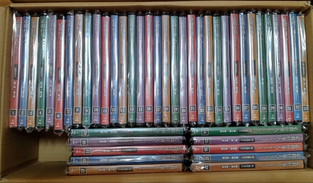 必殺仕事人DVDコレクション 全133号 DVD140枚 コンプリートセット