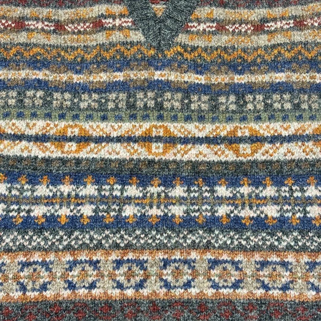 ジャミーソンズ フェアアイル Vネック ベスト 40 スコットランド製