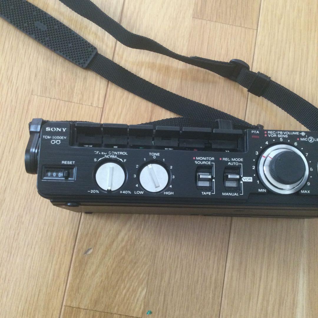 SONY TCM-5000EV VOICE-MATIC カセットプレーヤー