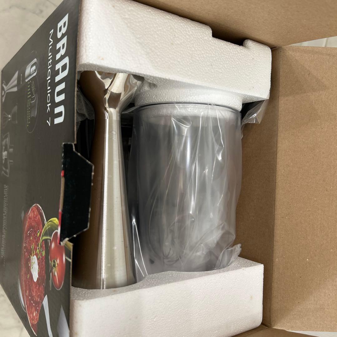 新品未使用✨BRAUN ブラウン マルチクイック7 ハンドブレンダー