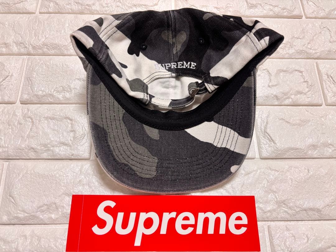 新品 Supreme Pigment Coated Canvas S Logo