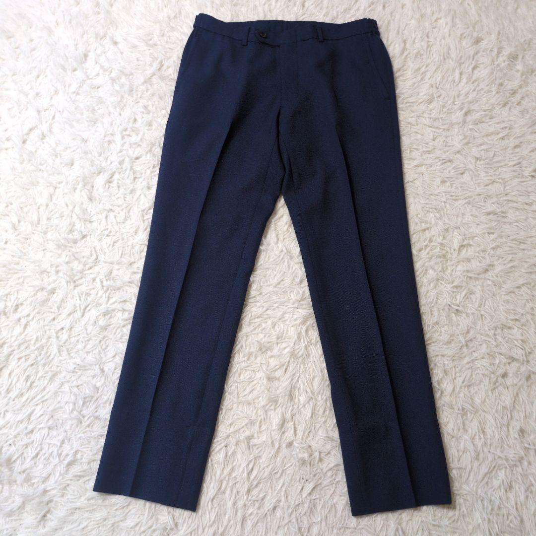 スーツセレクト　メンズスーツ　4Sスリーピースセットアップ　ネイビー