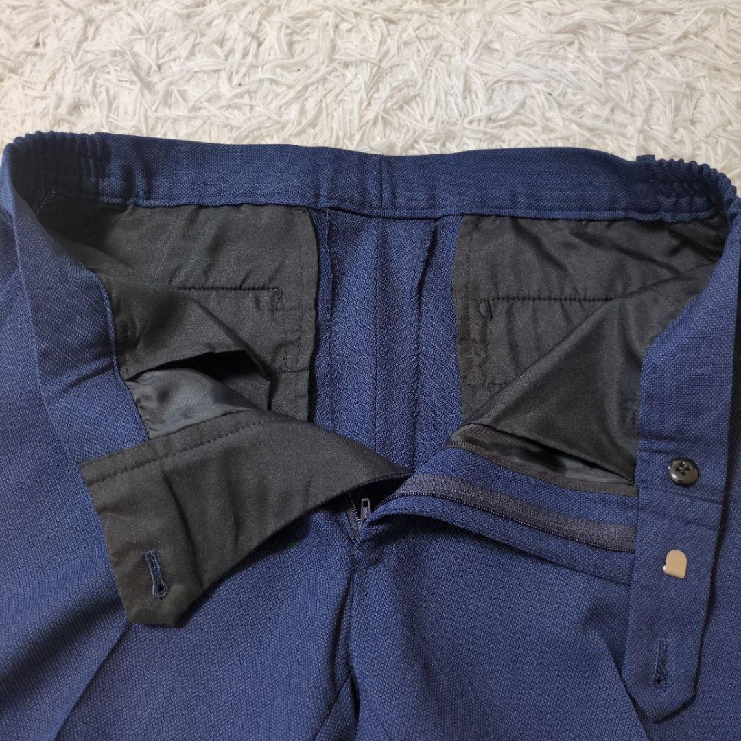 スーツセレクト　メンズスーツ　4Sスリーピースセットアップ　ネイビー