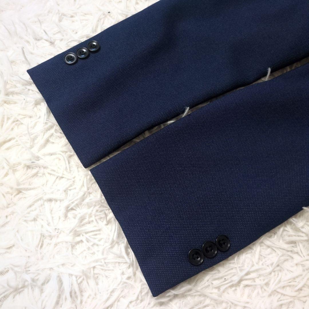 スーツセレクト　メンズスーツ　4Sスリーピースセットアップ　ネイビー