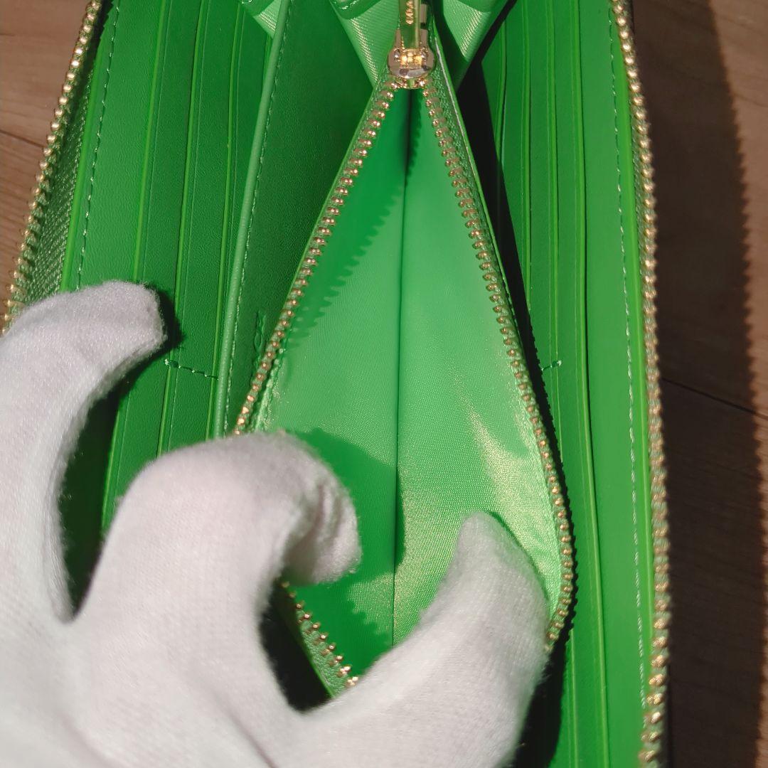 【新品】COACH アウトレット コーチ シグネチャー 長財布 グリーン 贈り物
