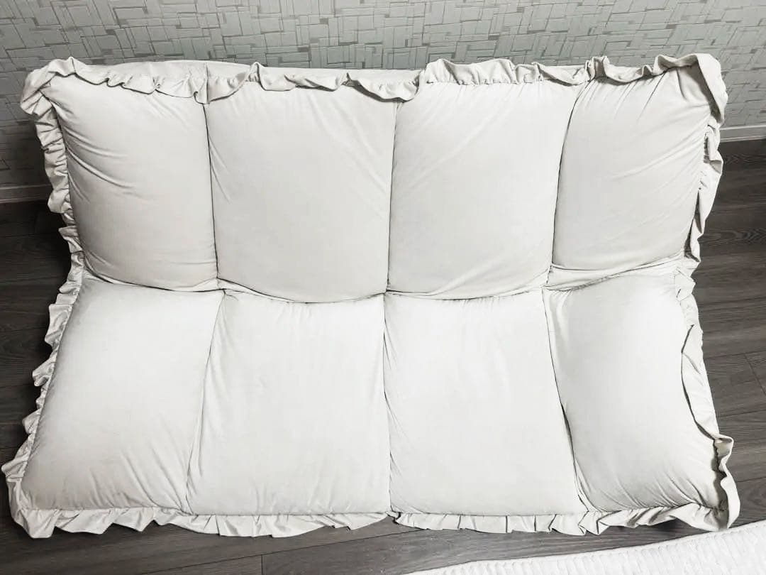 Francfranc カランフロアソファ　ホワイト　 W1120~1570