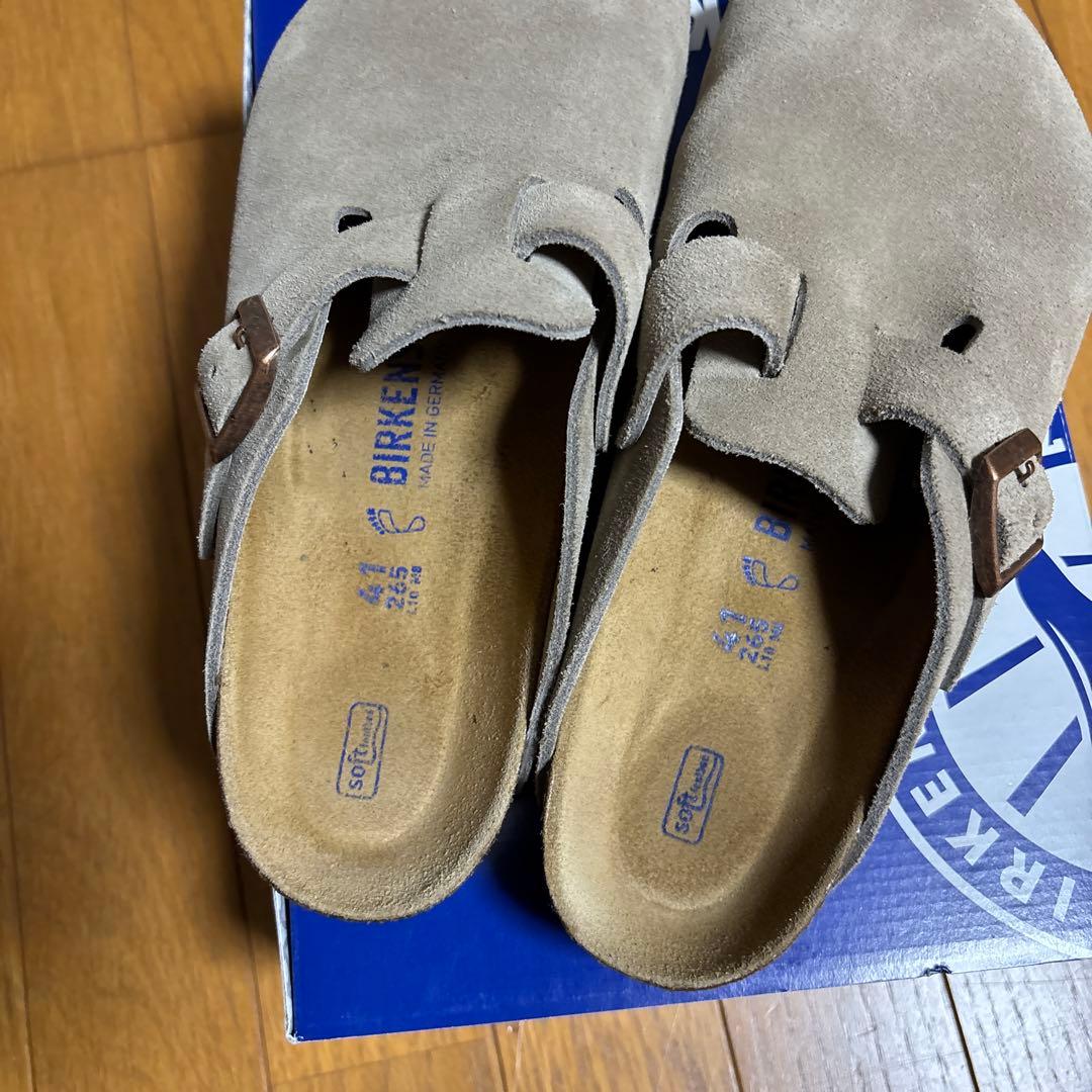 ゆーさま専用BIRKENSTOCK ボストン　41 26.5センチ　スウェード