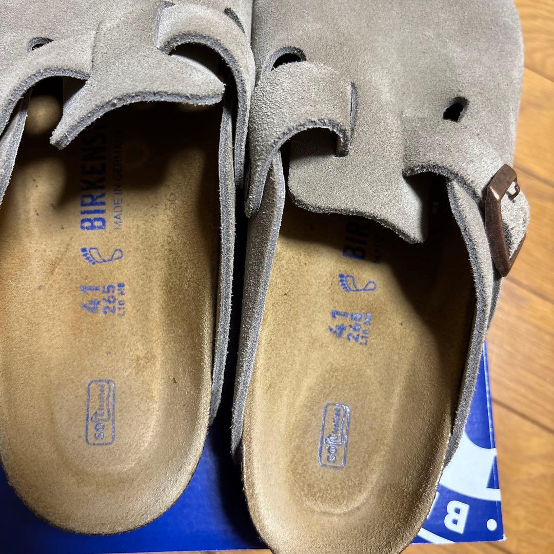 ゆーさま専用BIRKENSTOCK ボストン　41 26.5センチ　スウェード