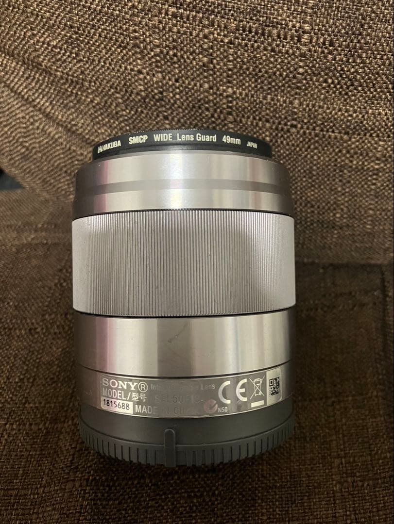 Sony 単焦点レンズ　50mm f1.8