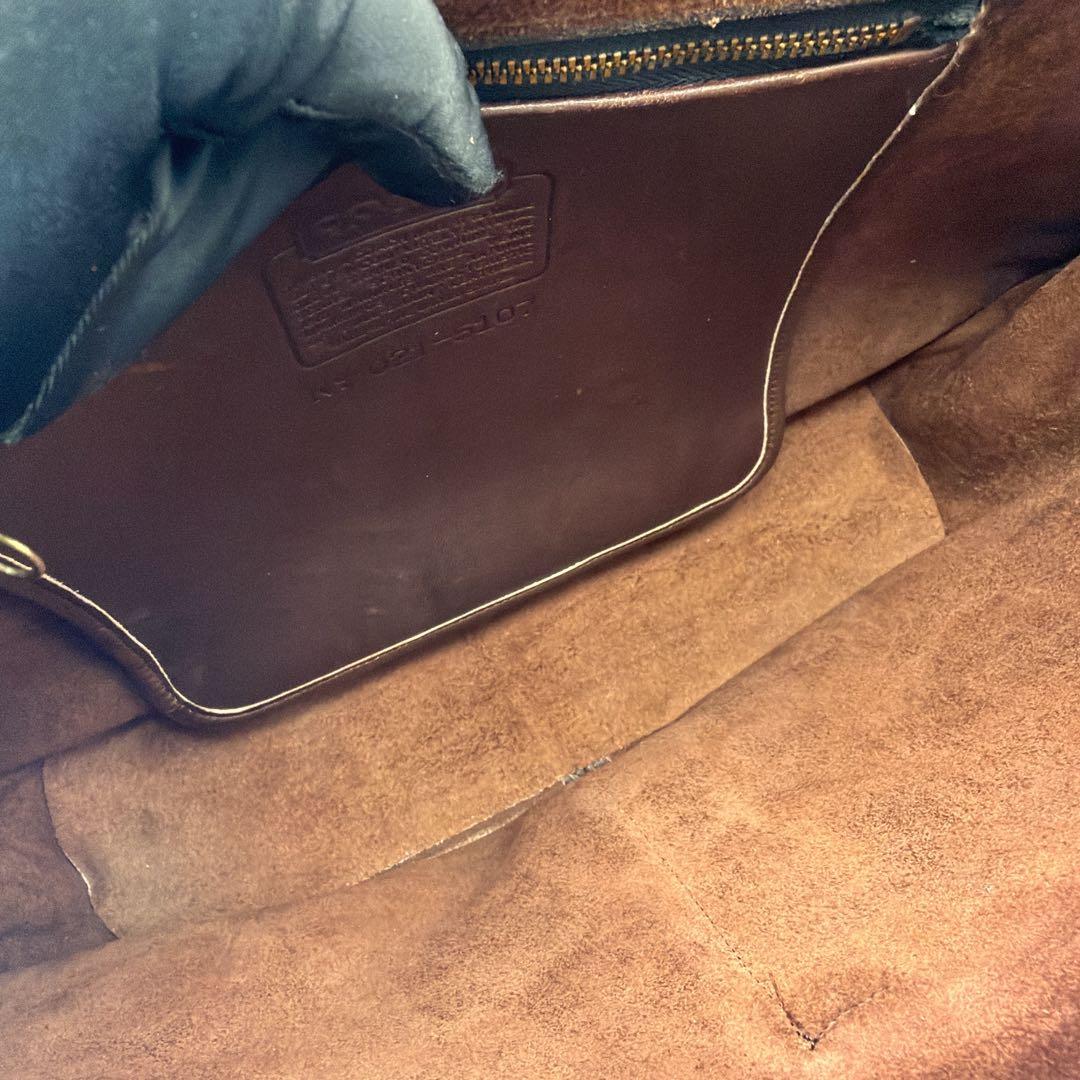 良品 オールドコーチ ビジネスバッグ ヴィンテージ ブラウン 5107 希少品