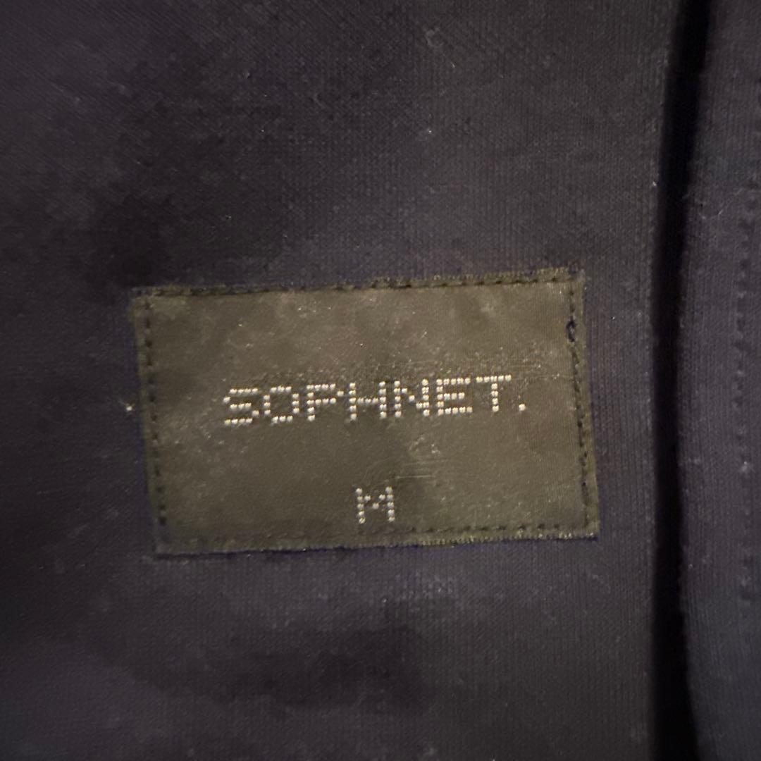 SOPH NET ネイビー スタジャン
