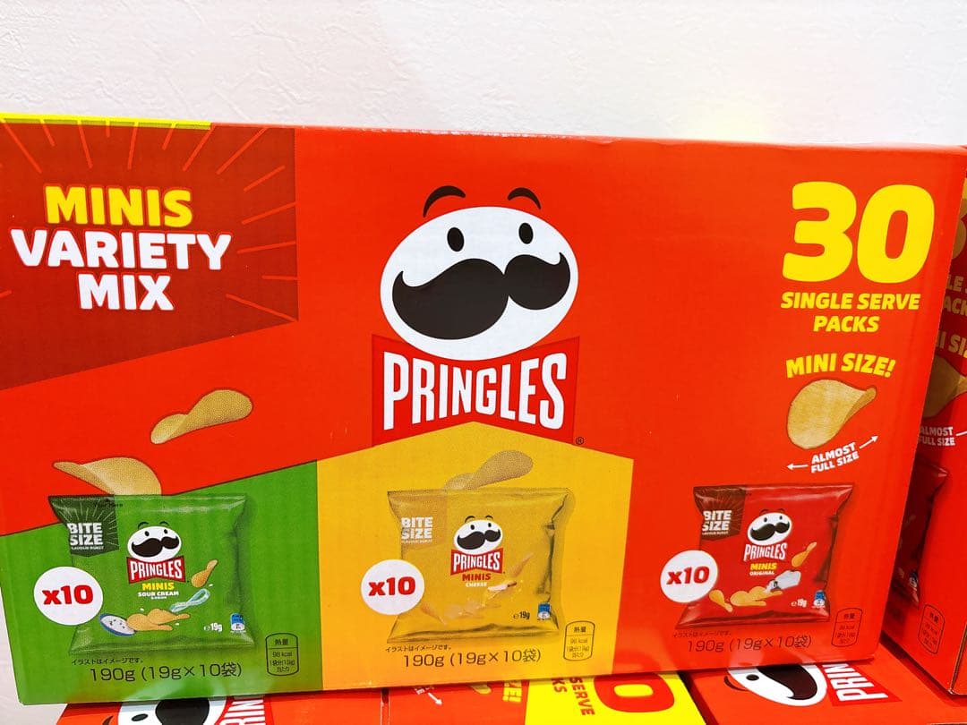 き*ん様 プリングルズ サワークリーム他 ミニ バラエティミックス コストコ　6