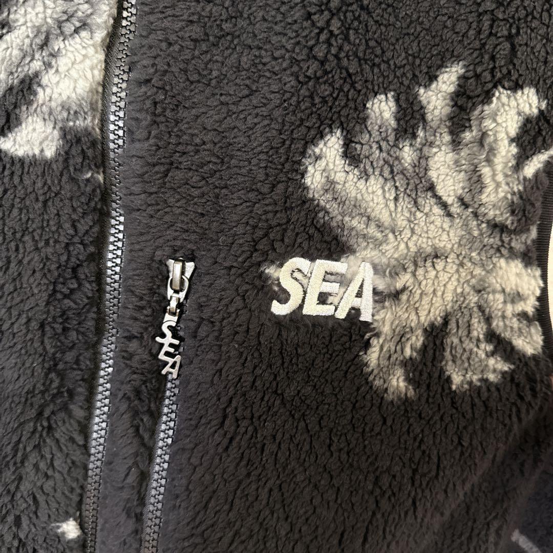 【タグ付き】WIND AND SEA PALM TREE フリースベスト　XL