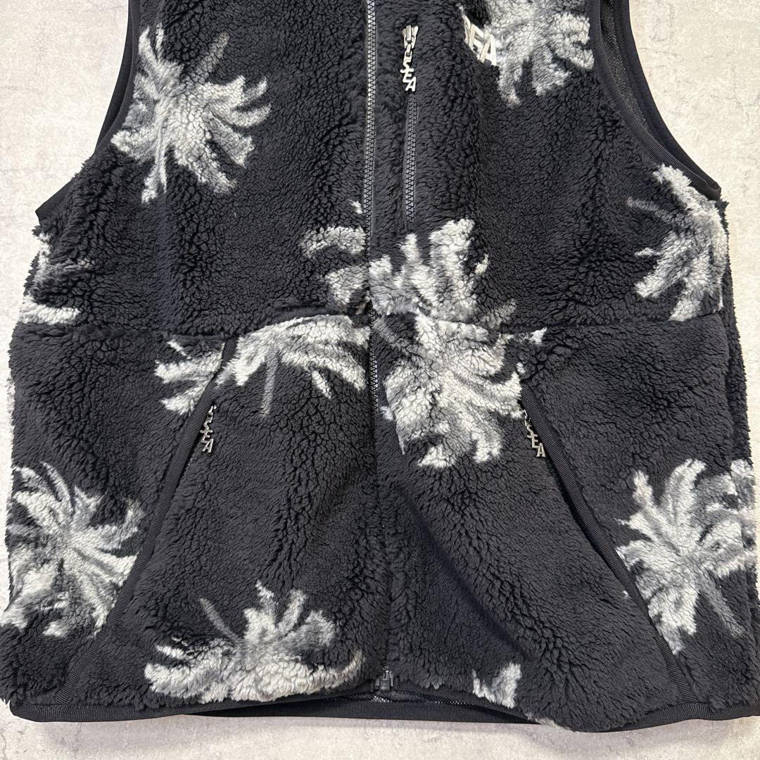 【タグ付き】WIND AND SEA PALM TREE フリースベスト　XL