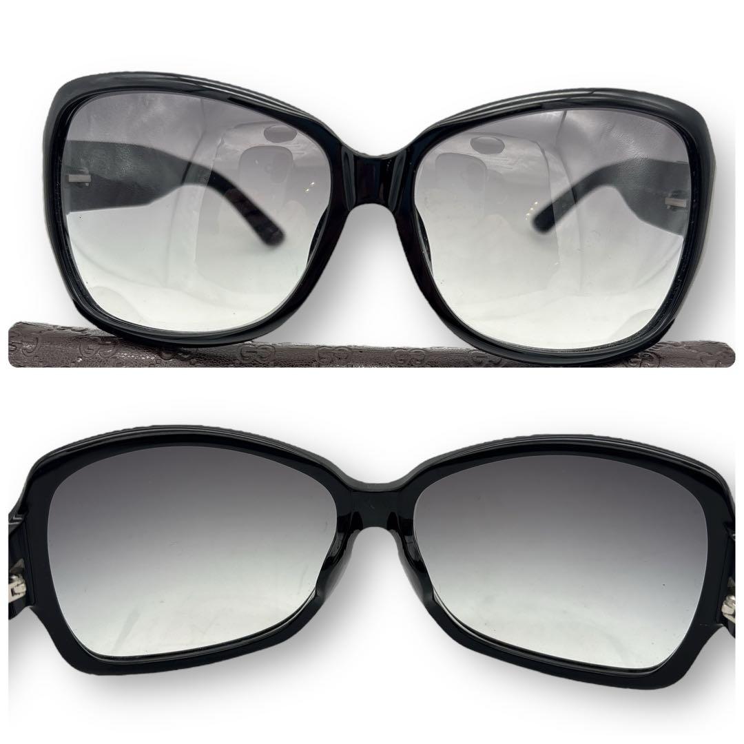 GUCCI sunglasses vintage GG BLACK サングラス