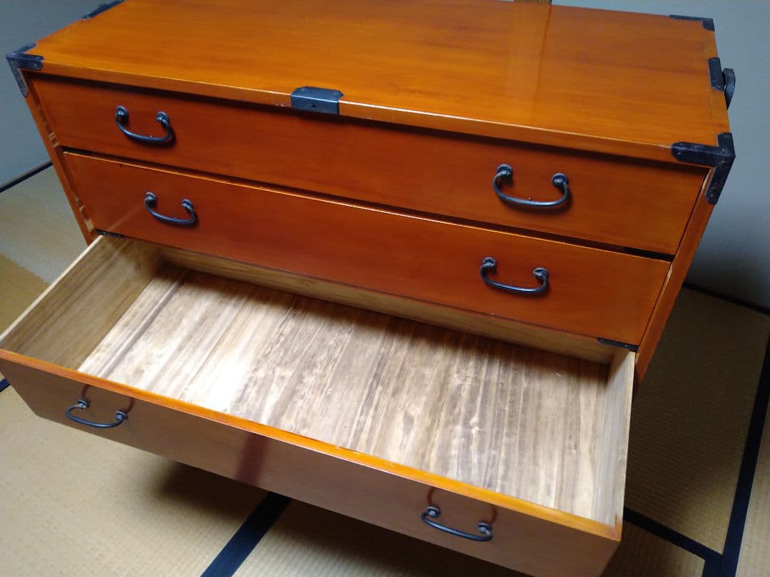 m*o様 【稀少品】 飛騨高山 春慶塗 高級 和箪笥 チェスト 昭和レトロ アン