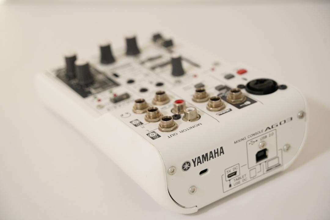 ヤマハ ウェブキャスティングミキサー ミキシングコンソール AG03 ジャンク