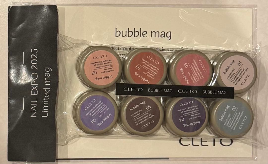 CLETO bubble mag 8色セット クレト