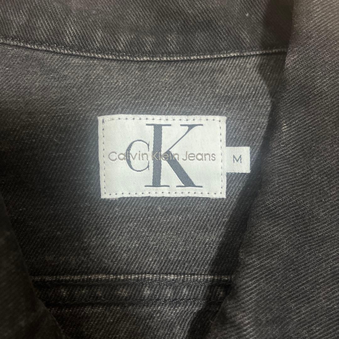   カルバンクライン　USA製　デニムジャケット　ブラック