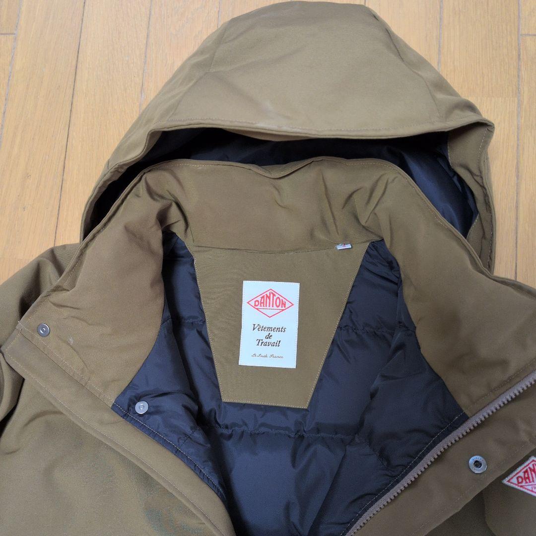 DANTON ブラウン ダウンジャケット