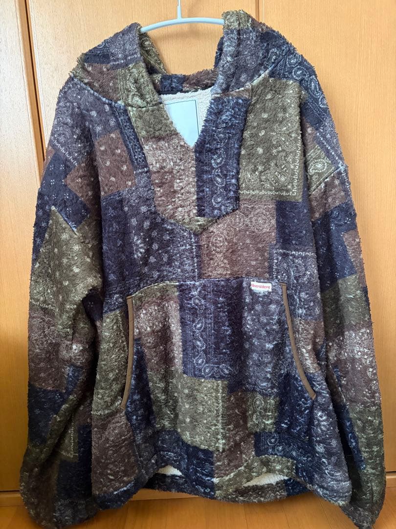 トップス LIBERAIDERS / BANDANA PILE FLEECE HOODIE