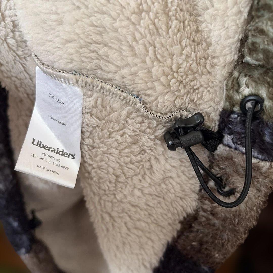 トップス LIBERAIDERS / BANDANA PILE FLEECE HOODIE