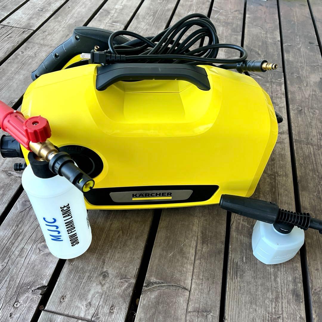 KARCHER 高圧洗浄機 K2 サイレント & MJJC 泡フォームガン