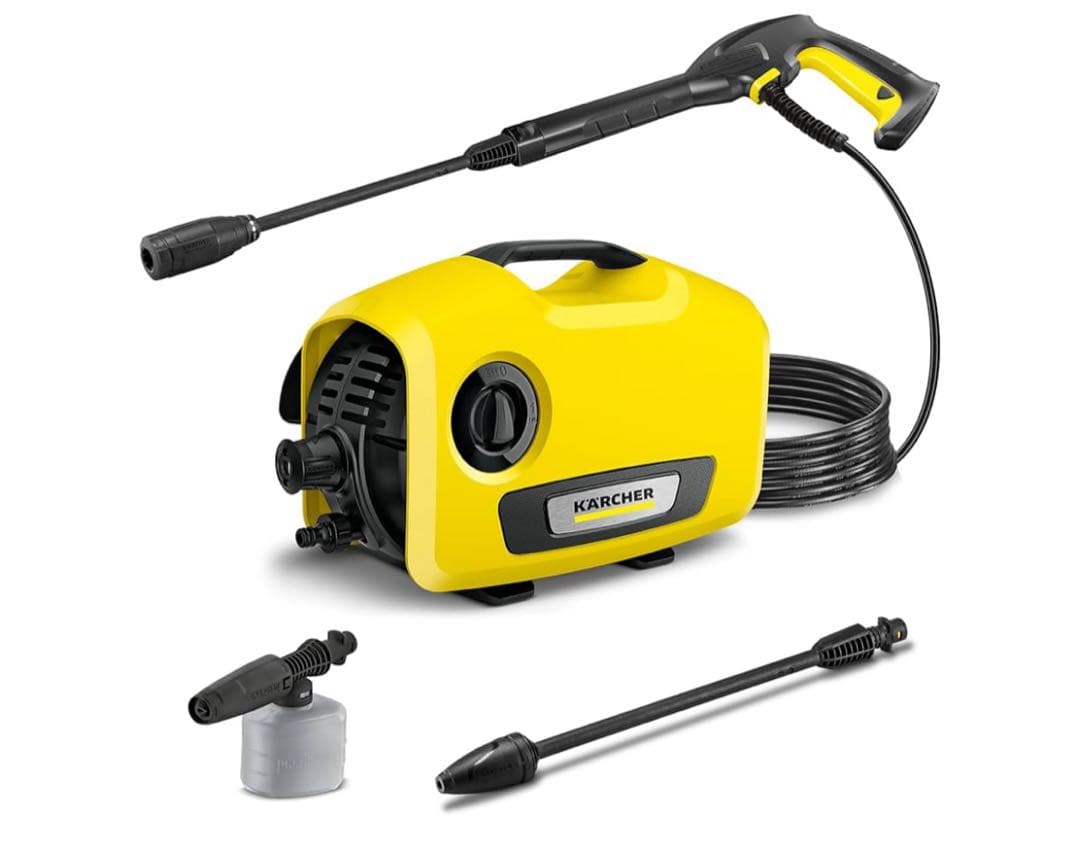 KARCHER 高圧洗浄機 K2 サイレント & MJJC 泡フォームガン