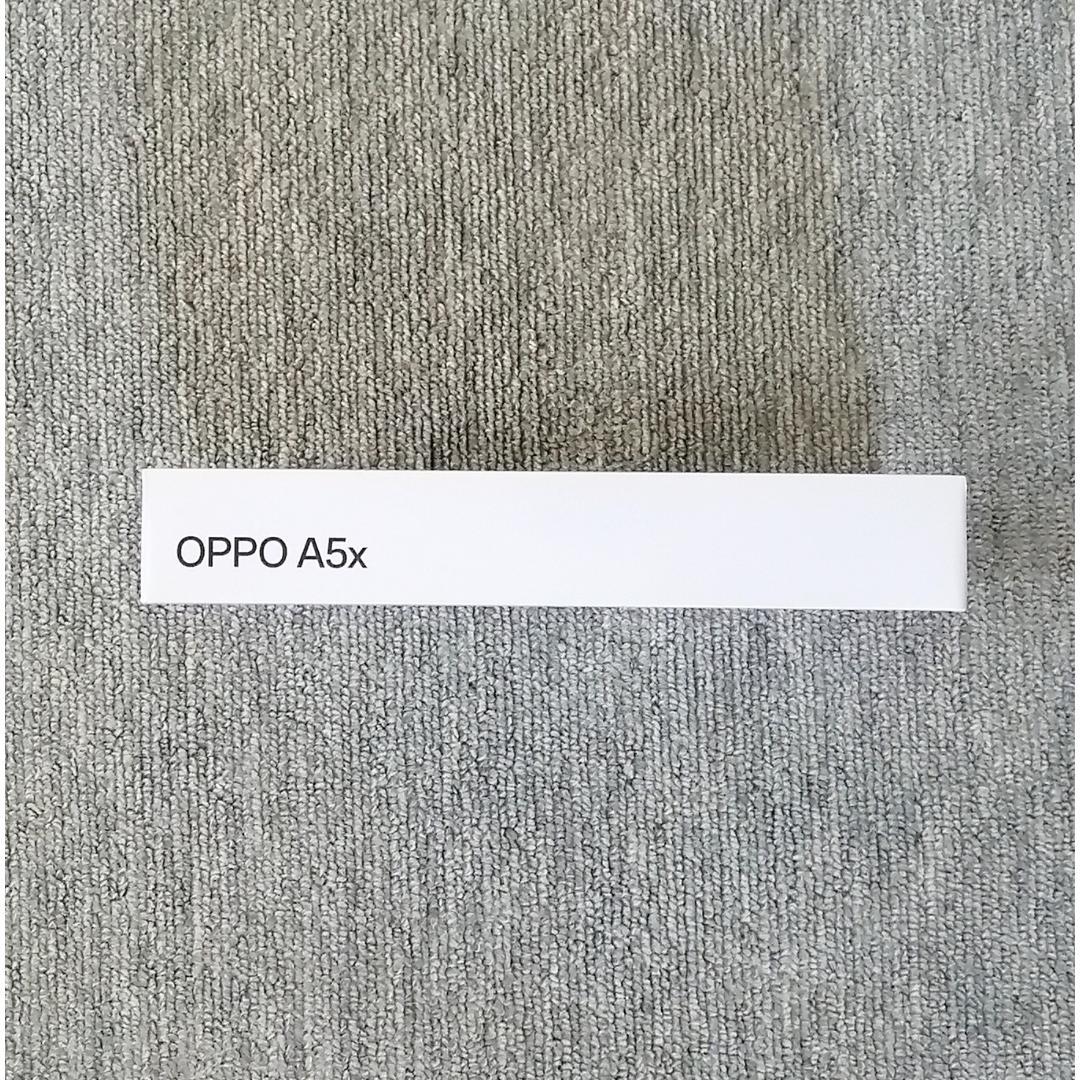 【新品未開封】OPPO A5x ブルー SIMフリー 128GB【非キャリア】