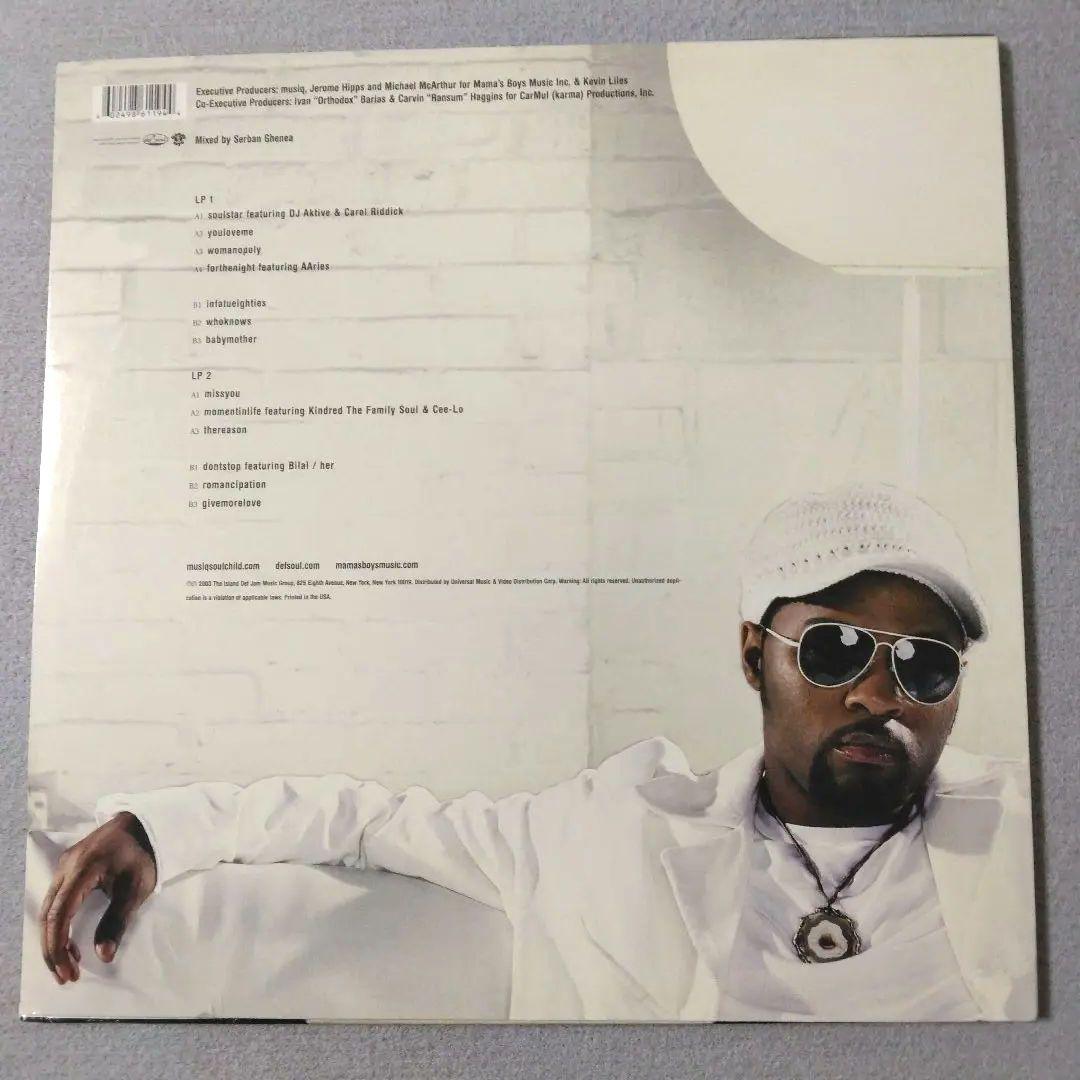 musiq soulstar レコード 2LP R&B 名盤 レア US製