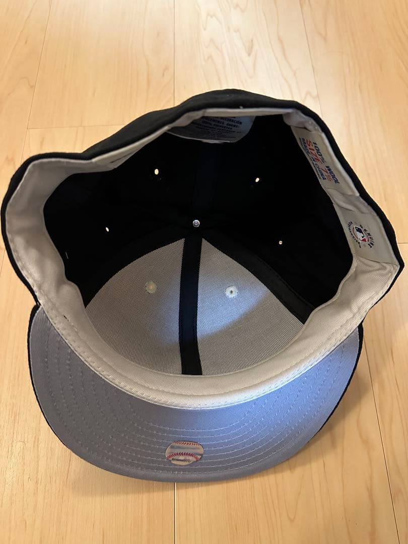 @専用　FEAR OF GOD newera 7 1/2 ホワイト/ブラック