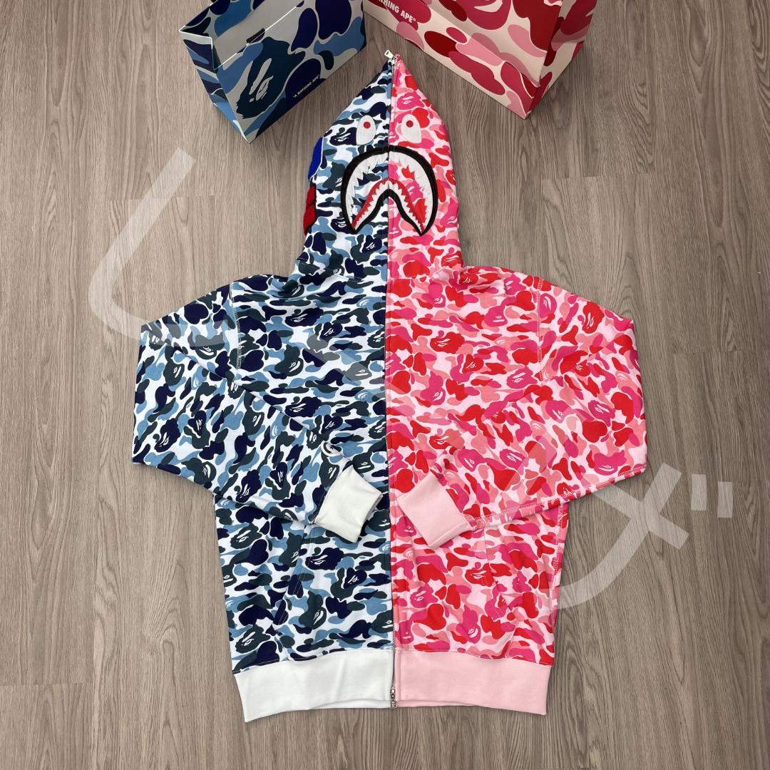 A BATHING APE 迷彩柄パーカー