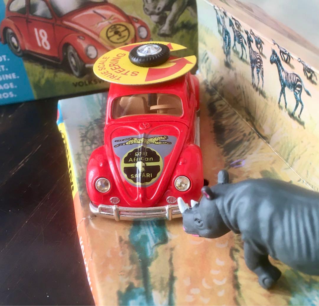新品 最安値 コーギー ワーゲン ビートル サファリ ミニカー ビンテージ