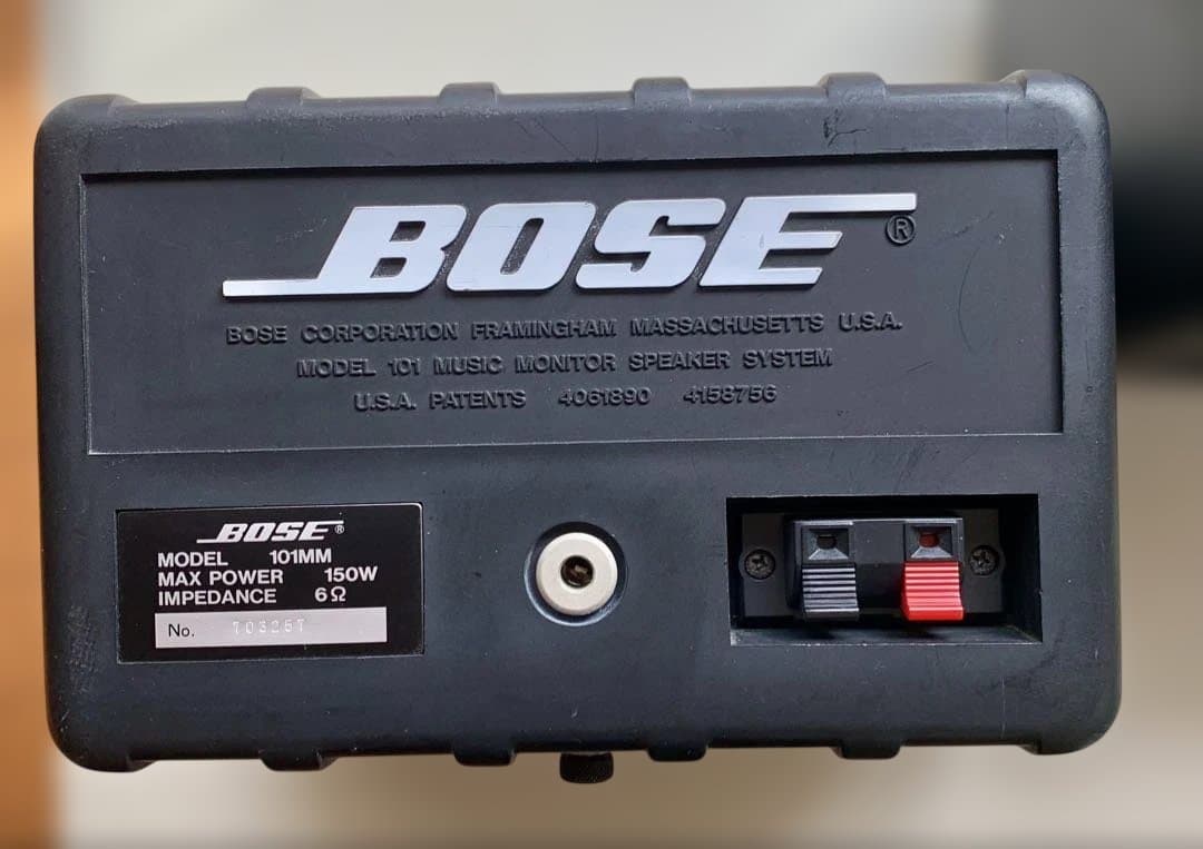 BOSEボース/スピーカー101MM/ブラック/ペア2個セット