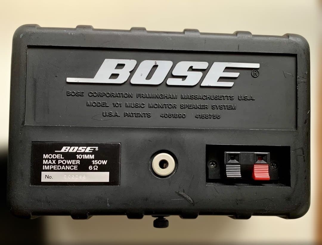 BOSEボース/スピーカー101MM/ブラック/ペア2個セット