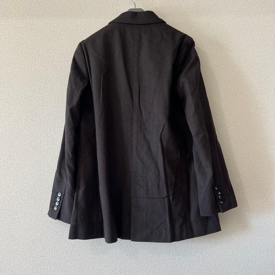 サクラ SACRA シルク コットン ヘリンボーン ジャケット