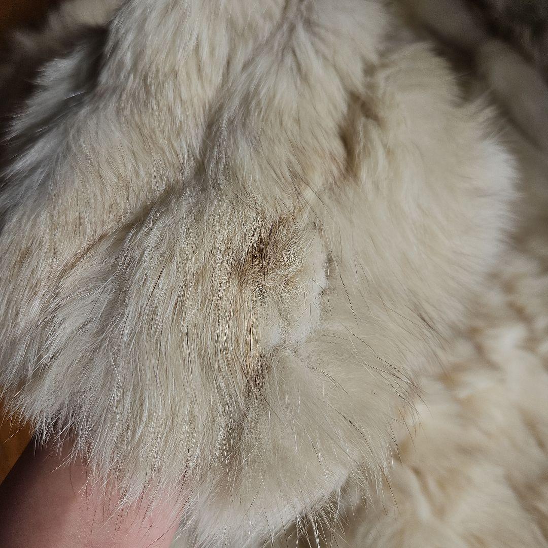 最終値下げ　SAGA FOX 銀タグブルーフォックス毛皮コート