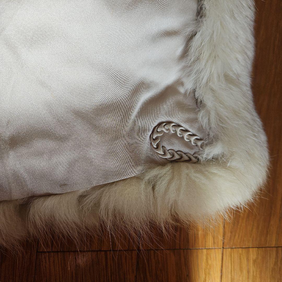 最終値下げ　SAGA FOX 銀タグブルーフォックス毛皮コート