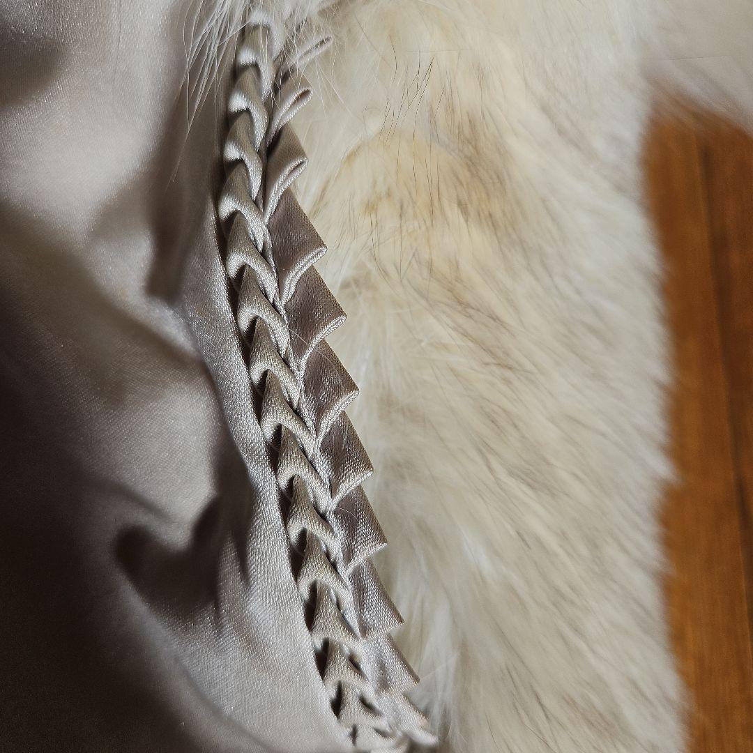 最終値下げ　SAGA FOX 銀タグブルーフォックス毛皮コート