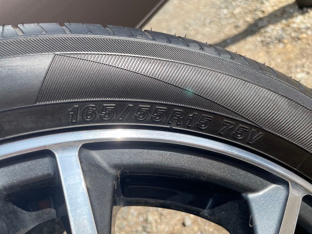 YOKOHAMA BluEarth ES 165/55R15 タイヤ・ホイール