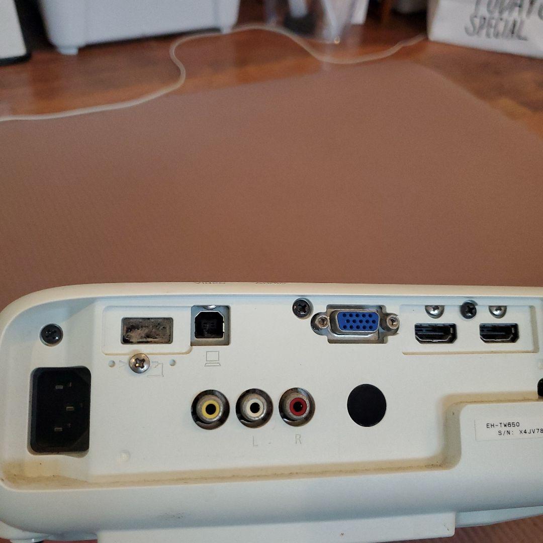 EPSON EH-TW650 プロジェクター 本体 / 反応しないところあります