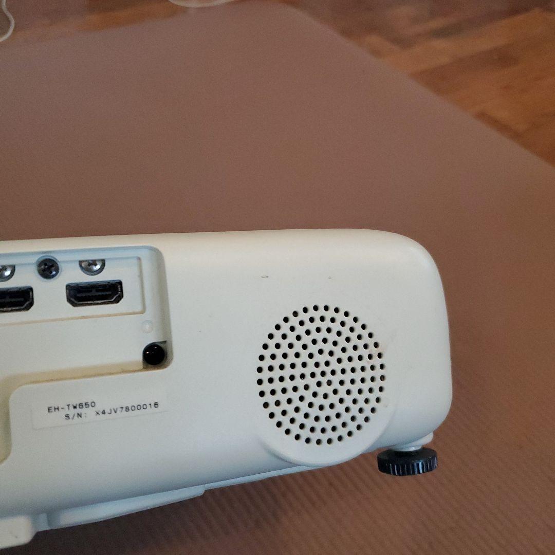 EPSON EH-TW650 プロジェクター 本体 / 反応しないところあります